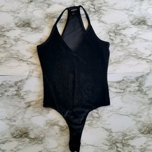 Black Velvet Bodysuit